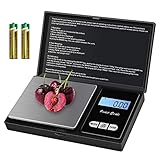 Taschenwaage Feinwaage 500g/0.01g Grammwaage Goldwaage Präzisionswaage Digitalwaage mit...