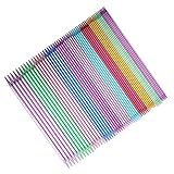 Set mit 55 Doppelspitz-Stricknadeln, 20 Cm, Langlebige Webnadeln aus Aluminiummetall,...