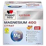 Doppelherz system MAGNESIUM 400 CITRAT – Magnesium als Beitrag für die...