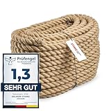 Seilwerk STANKE Juteseil Naturfasern gedreht Tauwerk Hanf Jute Tau Seil...