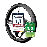 [ 2X Test SEHR GUT ] Pro2Protect Lenkradbezug Leder | Auto Zubehör Innenraum |...