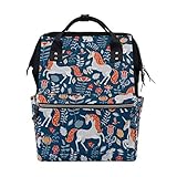Niedlicher Einhorn-Rucksack, großes Fassungsvermögen, multifunktionale Reisetasche für...