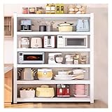 ZCXMNL 6-stöckiges Metallregal, 183 Cm/198 cm Hohe, Verstellbare Garagenregale,...