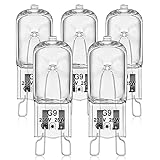 VIIVUU G9 Backofenlampe 25W 300 Grad, Halogenleuchtmittel 2800K backofenbirne...
