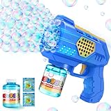 Seifenblasenpistole Kinder Seifenblasenmaschine Seifenblasen Machine: LED Licht...