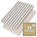mimaDu Bio Spannbettlaken 90x40 Beistellbett Spannbettlaken 40x90 Baby...