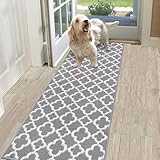 SHACOS Teppich Läufer, rutschfest, Waschbar, Teppichläufer Flur 50x150 cm,...