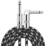 Sovvid Gitarrenkabel 3m Instrumentenkabel Gitarrenkabel E-Gitarrenkabel...