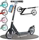 Rollkönig ® Scooter für Kinder ab 5 Jahren I Der Faltbare City-Scooter mit...