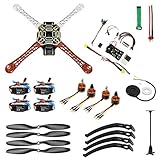 QWinOut DIY FPV Drone Quadcopter 4-axle Aircraft Kit :F450 450 Frame + PXI PX4 Flight...