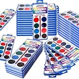 Kinmsito 10 Stück Wasserfarben, Wasserfarben Aquarellfarben Set, 12 Farben...