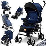 KIDIZ® Kinderwagen City-Pro Buggy Kinderbuggy klappbar Liegebuggy Sportwagen Faltbar...