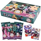 HATFRYF Anime Karten 36 Packs Sammelkarten Anime Charakter Sammelkarten Karten Boxen...