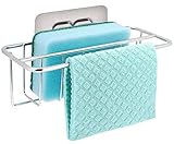 Bogeer Spülbecken Organizer, 2 in 1 Schwammhalter Küche Ordnungshelfer für...