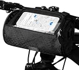 Aohcae Fahrrad Lenkertasche Wasserdicht, Lenkertasche Rund Fahrrad Handy...