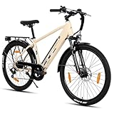 Hiland 26 Zoll Elektro Mountainbike, E-MTB mit 250W Motor, 36V 7.8Ah Batterie,...