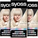 Syoss Color Coloration Metallic Collection 12–53 Platinum Pearl (3x115ml),...