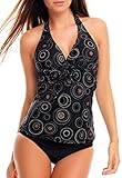 Figuroptimizer Tankini Set/Slip/Neckholder/Bandeau/Cut Out Verschiedene...