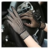 Berrysun Spitzenhandschuhe Spitze Handschuhe Mesh Spitze Handschuhe Fünf-Finger...