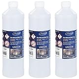 Carlo Milano Ethanol Flaschen: 3er-Set Bio-Ethanol/Bio-Alkohol für Deko-Kamine,...