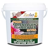 ZOOFUX Profi Gartenteich Fadenalgenvernichter EXTRA (Schneller Algenvernichter,...