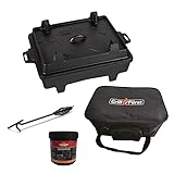 Grillfürst Dutch Oven ca. 6 Liter - stabil stehender Feuertopf durch speziell entwickelte...