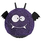 John 59576 Hopper Ball Hüpfball, Lila Schwarz, Plüsch Sprungball Fledermaus