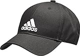 adidas 6 Panel Kappe Unisex, schwarz (Black/White), OSFM