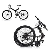 WSIKGHU Faltrad für Erwachsene 26 Zoll Mountainbike Faltrad Rennrad Faltrad 21 Gang...