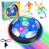 Sinwind Air Power Fußball, Spielzeug für Kinder, Ball mit LED-Licht, Hover...