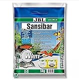 JBL Sansibar White 67055, Bodengrund Weiß für Süßwasser-Aquarien, 5 kg