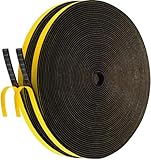 Palazen 20m Dichtungsband Selbstklebend für Türen Fenster 6mm(B) x1.5mm(D)...