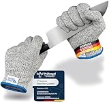 LauterSchutz® PREMIUM Schnittschutz Handschuhe - Kinder & Erwachsenen Größen...