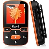 Etacé MP3 Player Bluetooth 5.2, Sport Musik-Player mit 16GB internen Speicher,...