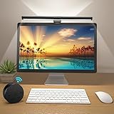OOWOLF LED Monitor Lampe mit Fernbedienung, 41cm USB Augenpflege Bildschirmlampe mit...