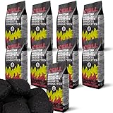 27 kg Grillbriketts (9 x 3 kg Säcke) Grillkohle Holzkohle Holzkohlebriketts...