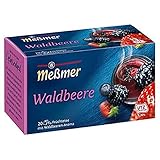 Meßmer Waldbeere | 20 Teebeutel | Vegan | Glutenfrei | Laktosefrei