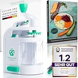 freegreen® GERMANY Spiralschneider mit Auffangbehälter [inkl. Kochbuch] I Ein...