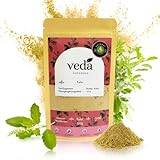 Veda Naturals Tulsi Pulver (120g) - 100% Ocimum Tenuiflorum – Ayurvedische Heiliges...