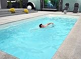 WelaSol Schwimmgurt Das Original | Pool Schwimmtrainer 3-TLG. inkl. Edelstahl...