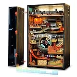 ROKR Kugelbahn 3D Puzzle Erwachsene Hip-hop Street Modell Musik-Sync Gaming Deko Setup...