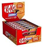 Kitkat NESTLÉ KITKAT CHUNKY Peanut Butter Schokoriegel, Knusper-Riegel mit...