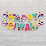 LoveNspire Happy Diwali Banner Wimpelkette DIY hängende Dekorationen Festival des Lichts...