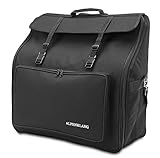 Alpenklang Akkordeontasche für 72 Bass Akkordeon (Schultergurte, wasserabweisend,...