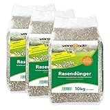 versando 30kg Frühjahrsdünger Rasendünger für ca. 1000m² ganzjährig...