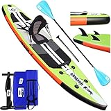 DURAERO Stand up Paddling Board Aufblasbare SUP Board Set, inkl. Kajak Sitz, 330x76x15cm,...