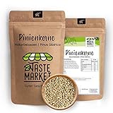 Pinienkerne 500 g | unbehandelt und naturbelassen | Taste Market Qualität