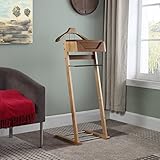 Freistehender Kleiderständer mit herausnehmbarem Tablett und Schuhregal für organisierte...