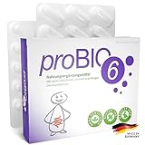 proBIO6 Probiotika Kapseln hochdosiert | Aus der Apotheke für die Darmflora | Selektierte...