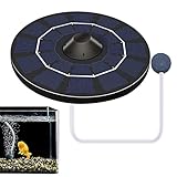 LINGJIONG 2 Pcs Aquarium Luftpumpe Oxygenator, Solar Luftpumpe Aquarium und...